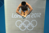 The 2012 London Olympic Games, Diving, Britain - 10 Aug 2012