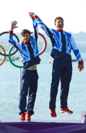 The 2012 London Olympic Games, Sailing, Weymouth and Portland, Britain - 10 Aug 2012