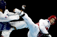 The 2012 London Olympic Games, Taekwondo, London, Britain - 10 Aug 2012