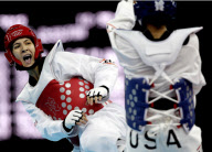 The 2012 London Olympic Games, Taekwondo, London, Britain - 10 Aug 2012