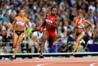 The 2012 London Olympic Games, Athletics, Women's 4x100m Relay, Britain - 10 Aug 2012