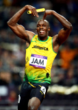 The 2012 London Olympic Games, Athletics, Men's 4x100m Relay, Britain - 11 Aug 2012