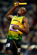 The 2012 London Olympic Games, Athletics, Men's 4x100m Relay, Britain - 11 Aug 2012