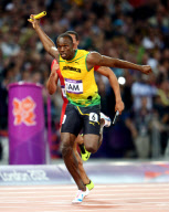 The 2012 London Olympic Games, Athletics, Men's 4x100m Relay, Britain - 11 Aug 2012