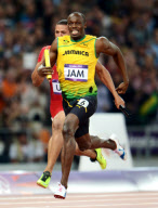 The 2012 London Olympic Games, Athletics, Men's 4x100m Relay, Britain - 11 Aug 2012