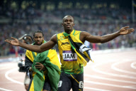 The 2012 London Olympic Games, Athletics, Men's 4x100m Relay, Britain - 11 Aug 2012