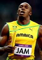 The 2012 London Olympic Games, Athletics, Men's 4x100m Relay, Britain - 11 Aug 2012