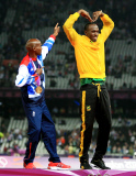 The 2012 London Olympic Games, Athletics, Men's 4x100m Relay, Britain - 11 Aug 2012