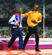 The 2012 London Olympic Games, Athletics, Men's 4x100m Relay, Britain - 11 Aug 2012