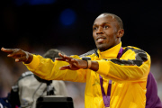 The 2012 London Olympic Games, Athletics, Men's 4x100m Relay, Britain - 11 Aug 2012
