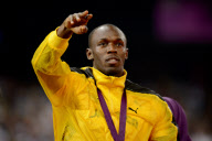 The 2012 London Olympic Games, Athletics, Men's 4x100m Relay, Britain - 11 Aug 2012