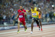 The 2012 London Olympic Games, Athletics, Men's 4x100m Relay, Britain - 11 Aug 2012