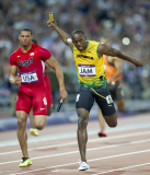 The 2012 London Olympic Games, Athletics, Men's 4x100m Relay, Britain - 11 Aug 2012