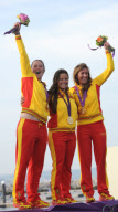 The 2012 London Olympic Games, Sailing, Weymouth and Portland, Britain - 11 Aug 2012
