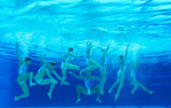 The 2012 London Olympic Games, Synchronised Swimming, London, Britain - 10 Aug 2012
