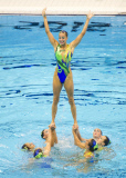 The 2012 London Olympic Games, Synchronised Swimming, London, Britain - 10 Aug 2012