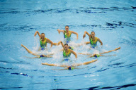 The 2012 London Olympic Games, Synchronised Swimming, London, Britain - 10 Aug 2012