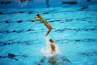 The 2012 London Olympic Games, Synchronised Swimming, London, Britain - 10 Aug 2012