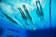 The 2012 London Olympic Games, Synchronised Swimming, London, Britain - 10 Aug 2012