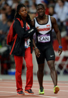 The 2012 London Olympic Games, Athletics, Men's 4x100m Relay, Britain - 11 Aug 2012