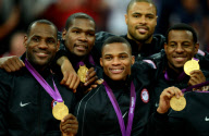 The 2012 London Olympic Games, Spain v USA, Men's Basketball final, London, Britain - 12 Aug 2012