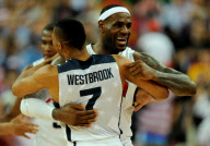 The 2012 London Olympic Games, Spain v USA, Men's Basketball final, London, Britain - 12 Aug 2012