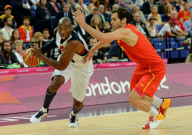 The 2012 London Olympic Games, Spain v USA, Men's Basketball final, London, Britain - 12 Aug 2012