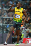 The 2012 London Olympic Games, Athletics, Men's 100m, Britain - 05 Aug 2012