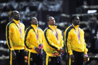 The 2012 London Olympic Games, Athletics, Men's 4x100m Relay, Britain - 11 Aug 2012