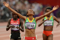 The 2012 London Olympic Games, Athletics, 5000m, Britain - 10 Aug 2012
