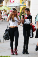 *EXCLUSIVE* Willow Smith gets in touch with her feminine side
