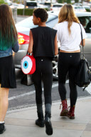 *EXCLUSIVE* Willow Smith gets in touch with her feminine side