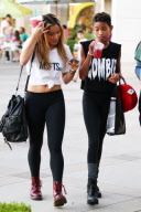 *EXCLUSIVE* Willow Smith gets in touch with her feminine side