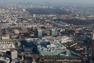 Aerial views of London, Britain - 2012
