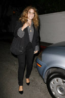 Natasha Lyonne leaves Chateau Marmont with suspicious powder on her clothes