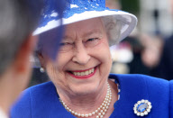  Queen Balmoral Garden Party 070812