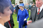  Queen Balmoral Garden Party 070812