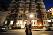 Julian Assange to be granted political asylum in Ecuador, Ecuadorian embassy, London, Britain - 15 Aug 2012