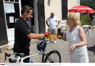 SOUTH OF FRANCE: Nicolas Sarkozy on holiday