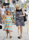 Michelle Williams out with daughter Matilda Ledger 