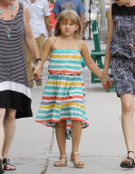 Michelle Williams out with daughter Matilda Ledger 