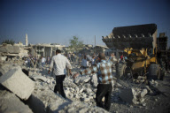 Airstrike kills 30 in Aleppo