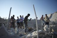 Airstrike kills 30 in Aleppo
