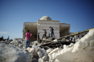 War torn Azaz