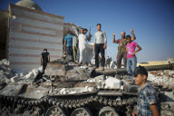 War torn Azaz
