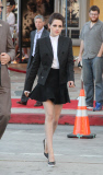 Kristen Stewart goes to a screening of "Snow White and the Huntsman"
