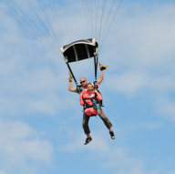 AnnaLynne McCord Is All Smiles As She Skydives For Charity