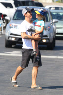 Anthony Kiedies, Red Hot Chili Peppers front man and his son