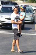 Anthony Kiedies, Red Hot Chili Peppers front man and his son