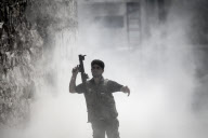 Battle for control of Aleppo continues